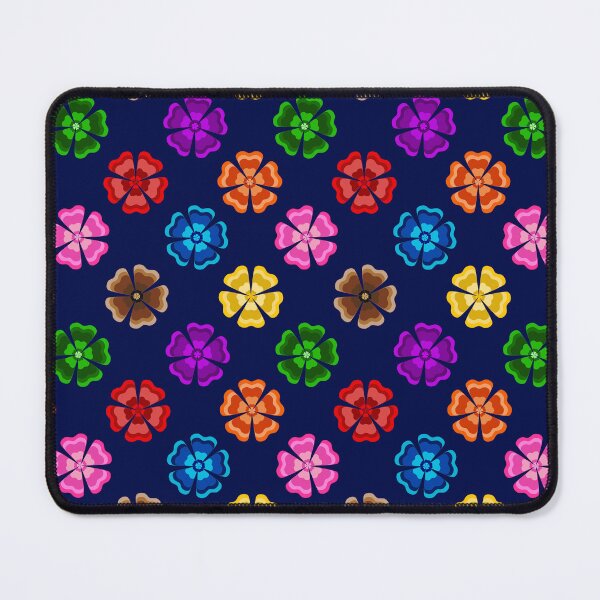 Item preview, Colorful Geometric Floral Petal - Blue  designed and sold by PatternTitan.