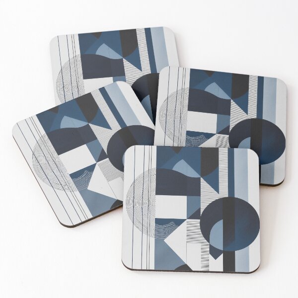 Item preview, Minimalist Navy Geometry with Modern Line Art designed and sold by semenol.