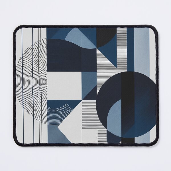 Item preview, Minimalist Navy Geometry with Modern Line Art designed and sold by semenol.