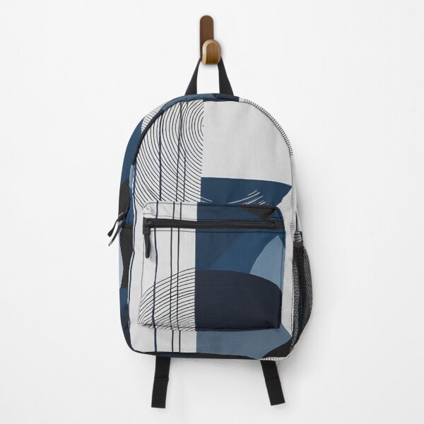 Item preview, Minimalist Navy Geometry with Modern Line Art designed and sold by semenol.