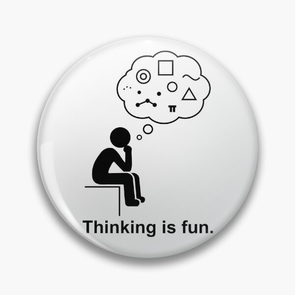 Item preview, Thinking_is_fun designed and sold by AURA-HYSTERICA.