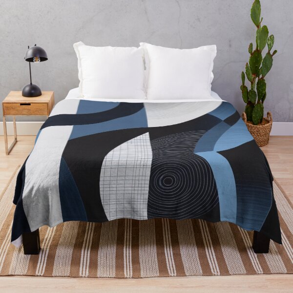 Item preview, Contemporary Monochrome Geometric Abstract designed and sold by semenol.