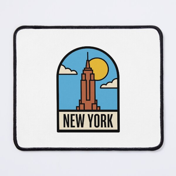 Item preview, Minimalist New York Empire State Building Retro Travel designed and sold by Paper Drip.