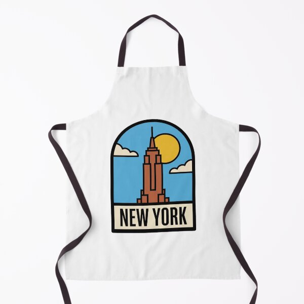 Item preview, Minimalist New York Empire State Building Retro Travel designed and sold by Paper Drip.