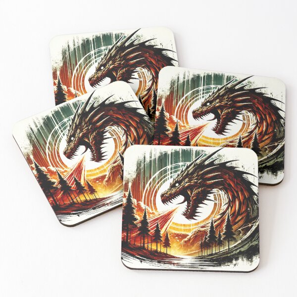 Item preview, Rust Dragon, Ai Generated Art designed and sold by ACC .