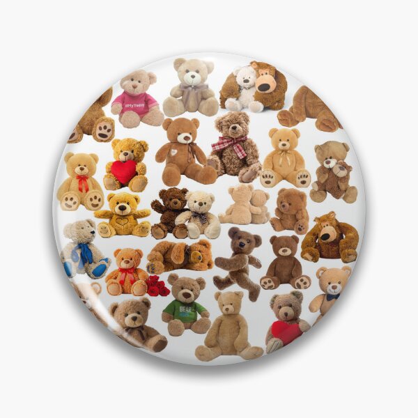 Item preview, Cuddly Teddy Bears Pattern designed and sold by DigitalShoppeIL.