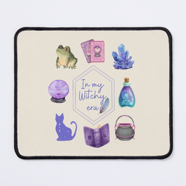 Item preview, In My Witchy Era with Soft Watercolor Images (Blue) designed and sold by JaymeOctober.