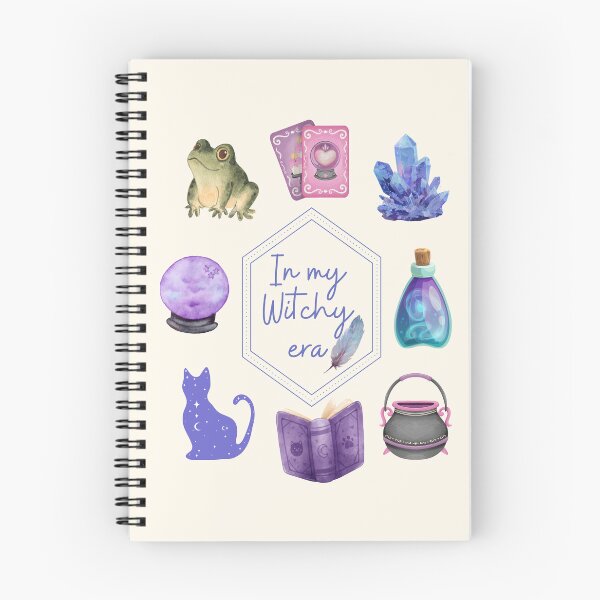 Item preview, In My Witchy Era with Soft Watercolor Images (Blue) designed and sold by JaymeOctober.