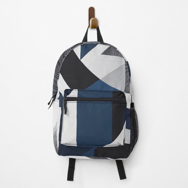 Item preview, Architectural Abstract Geometry in Blue Tones designed and sold by semenol.