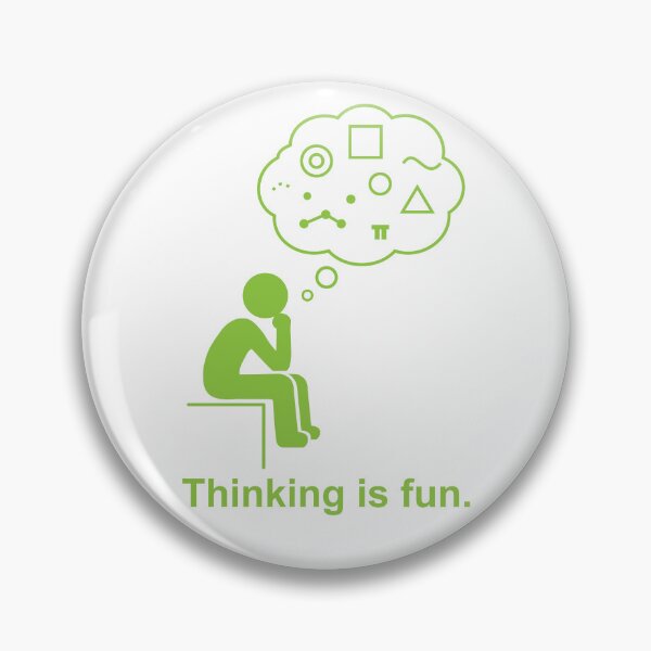 Item preview, Thinking_is_fun designed and sold by AURA-HYSTERICA.