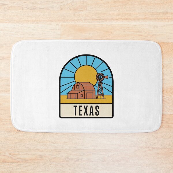 Item preview, Minimalist Texas Farm Windmill Retro Sunburst designed and sold by Paper Drip.