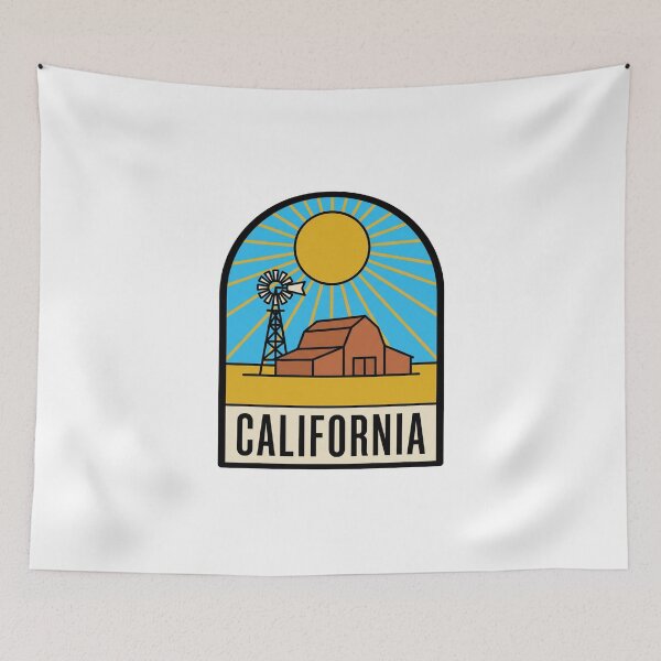 Item preview, Minimalist California Farm Windmill Retro Sunburst designed and sold by Paper Drip.