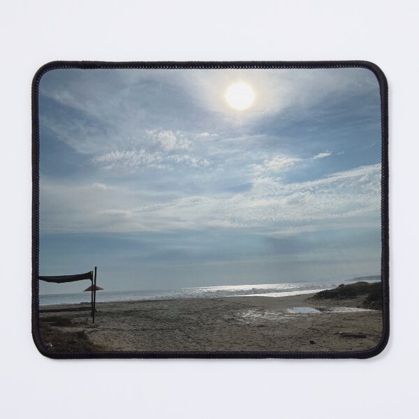 Item preview, Silver sunlight over a lonely sandy beach designed and sold by Art of Momenz.
