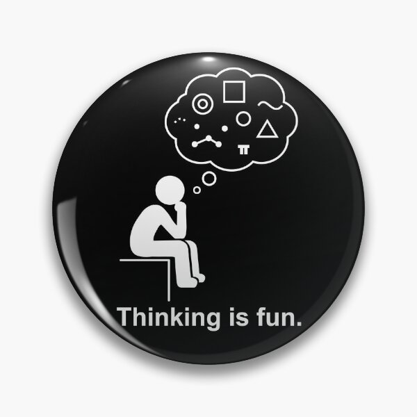 Item preview, Thinking_is_fun designed and sold by AURA-HYSTERICA.