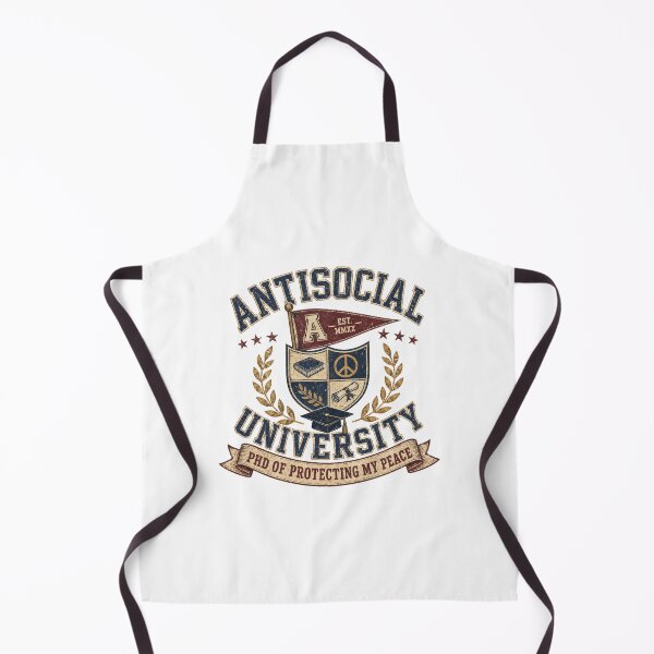 Item preview, Antisocial University PHD of protecting my peace designed and sold by manytshirts.