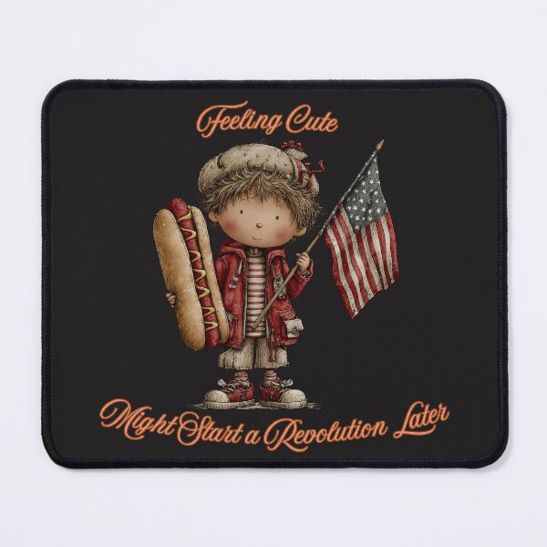 Item preview, Patriotic Child Feeling Cute Might Start a Revolution Later designed and sold by MarthaPlace.