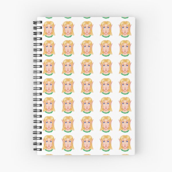 Item preview, Chalk Style Blonde Elf Portrait Illustration designed and sold by KaleChub.