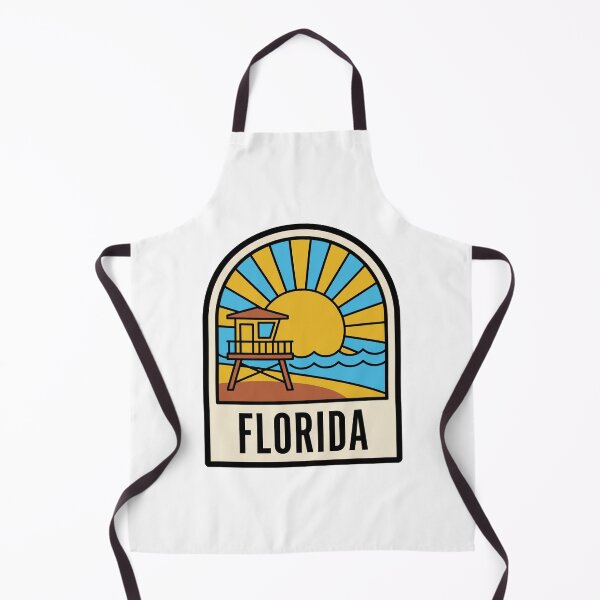 Item preview, Retro Florida Miami Beach Lifeguard Tower Minimalist Badge designed and sold by Paper Drip.