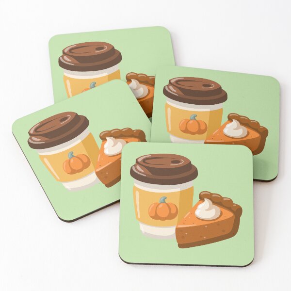 Item preview, Pumpkin Spice Coffee And Pie designed and sold by EvLip-Artist.