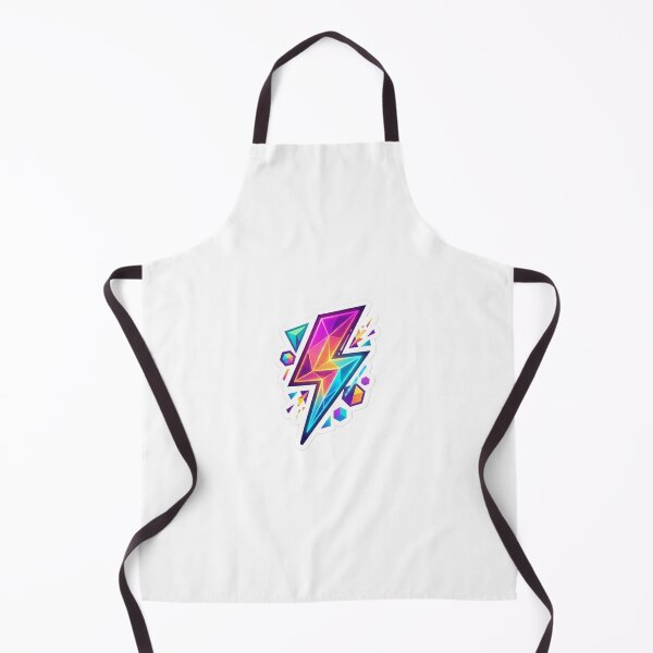 Item preview, Colorful Geometric Lightning Bolt Sticker designed and sold by AdityaShop18.
