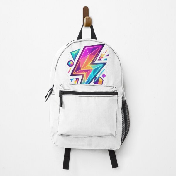 Item preview, Colorful Geometric Lightning Bolt Sticker designed and sold by AdityaShop18.