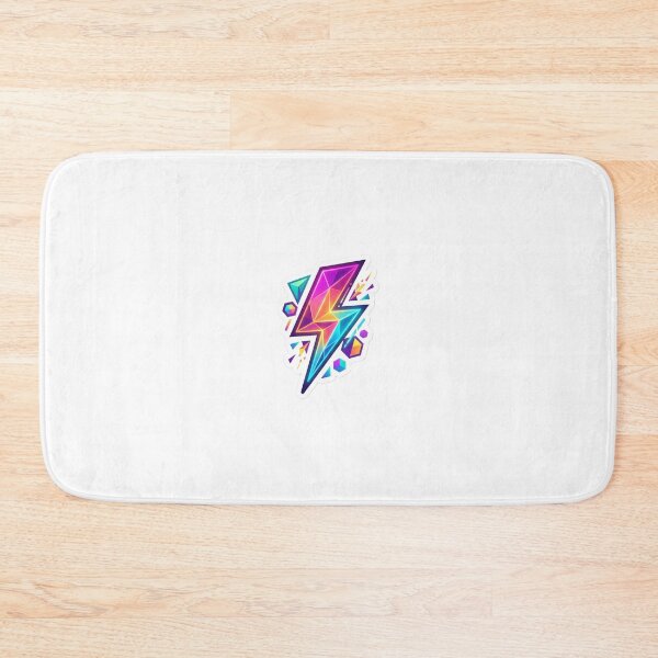 Item preview, Colorful Geometric Lightning Bolt Sticker designed and sold by AdityaShop18.