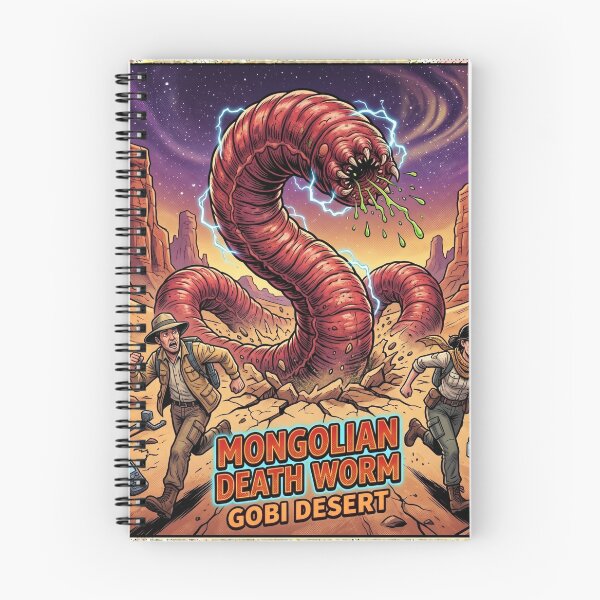 Item preview, Cryptid Legends: Mongolian Death Worm Cryptid – Gobi Desert Terror designed and sold by redsharkuk.