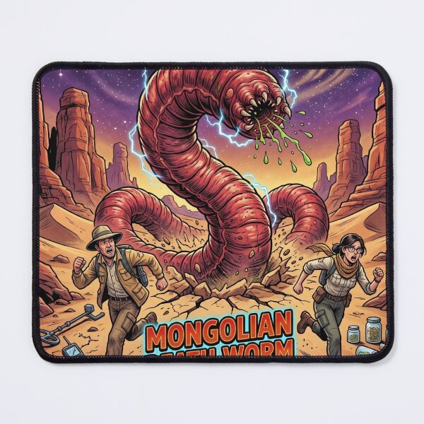 Item preview, Cryptid Legends: Mongolian Death Worm Cryptid – Gobi Desert Terror designed and sold by redsharkuk.