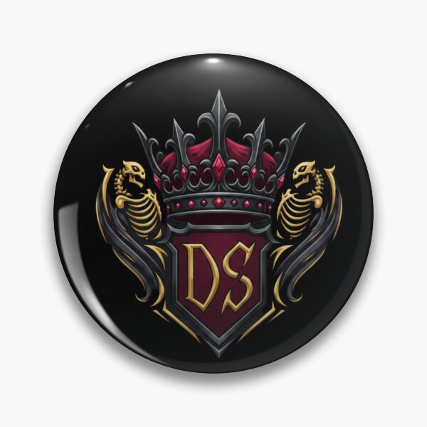 Item preview, Royal Monogram DS: Heraldry of Dark Sovereignty (Alternative 1) designed and sold by SoberaniaUmbria.