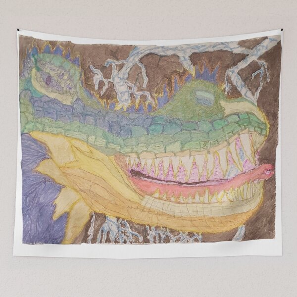 Item preview, Lightning Dragon designed and sold by enchantedvibes.