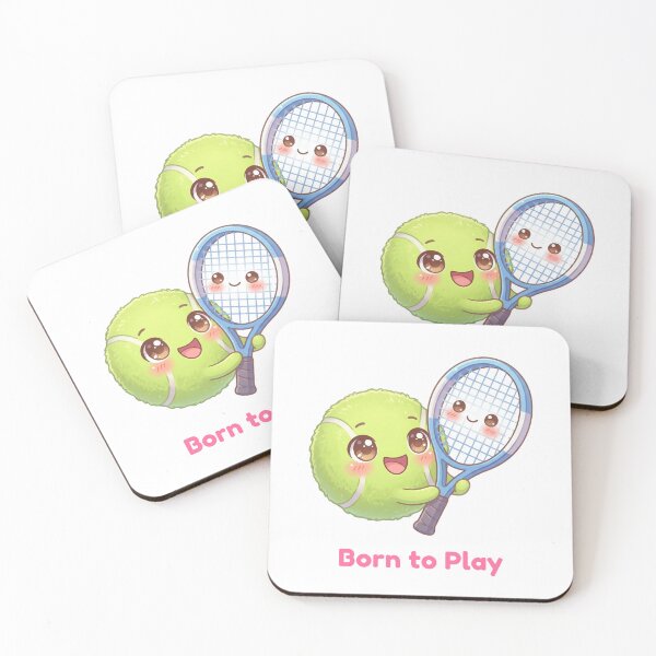 Item preview, Anime Tennis Ball — Born to Play designed and sold by deepthinkanime.