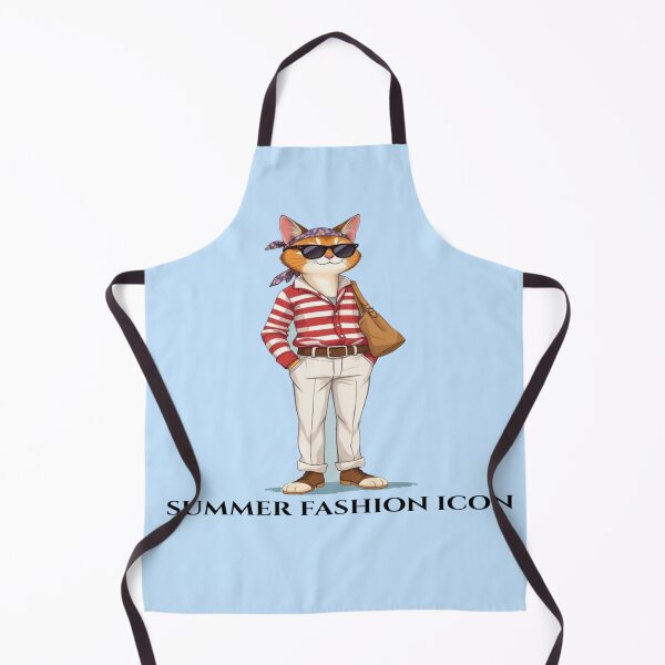 Item preview, Cool Cat in Summer Fashion Icon Illustratio designed and sold by hoodiehood.