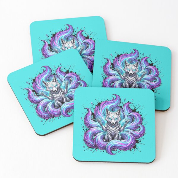 Item preview, Mystical Nine Tailed Fox Kitsune designed and sold by Utopian-Magic.