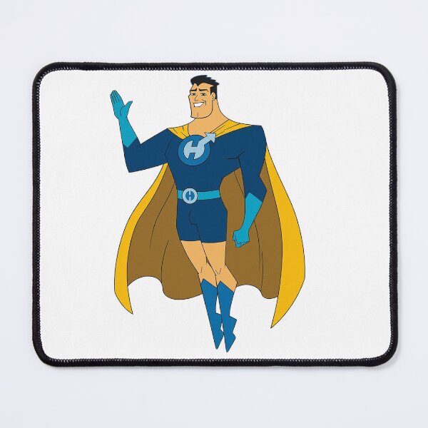 Item preview, Captain Hero - Retro Cartoon Superhero Pop Art designed and sold by Deviant Logic Design.