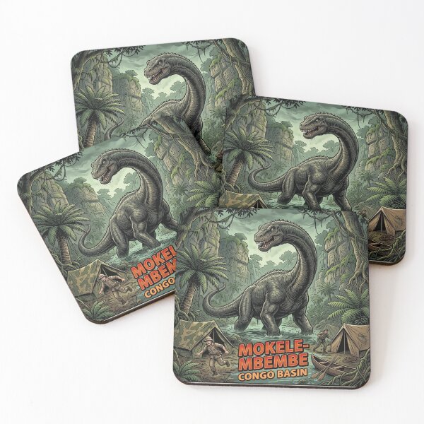 Item preview, Mokele-Mbembe | The Lost Dinosaur Of The Congo Cryptid – Horror Comic Design designed and sold by redsharkuk.