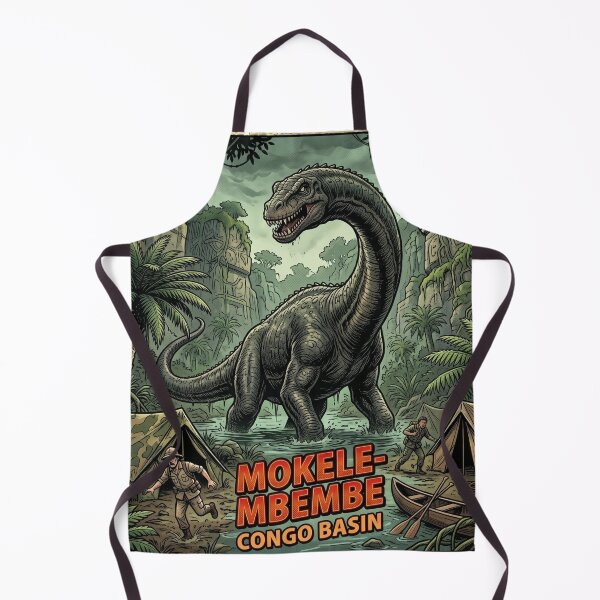 Item preview, Mokele-Mbembe | The Lost Dinosaur Of The Congo Cryptid – Horror Comic Design designed and sold by redsharkuk.