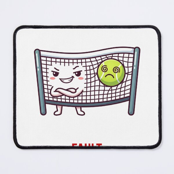 Item preview, Anime Tennis Net — Fault. designed and sold by deepthinkanime.