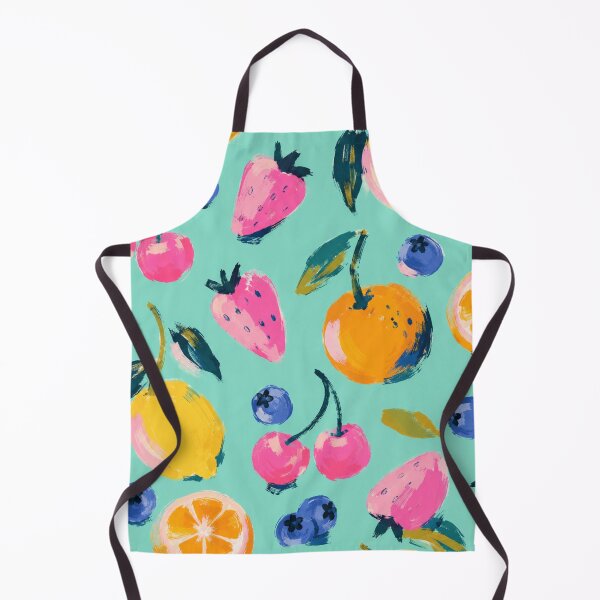 Item preview, Maximalist Fruit Pattern Mint Green Apartment designed and sold by bosamji.