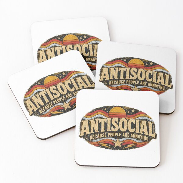 Item preview, Antisocial University because people are annoying designed and sold by manytshirts.