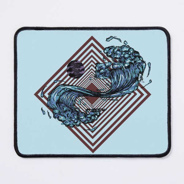 Item preview, Ocean Beyond Time | Event Horizon Tide | The Last Wave Graphic Art designed and sold by Half Mess.