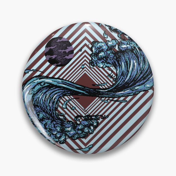 Item preview, Ocean Beyond Time | Event Horizon Tide | The Last Wave Graphic Art designed and sold by Half Mess.