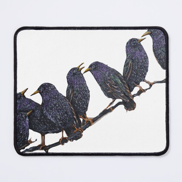 Item preview, Starlings on Branch designed and sold by Lisa Enright.