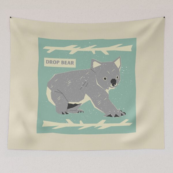 Item preview, The Australian Drop Bear designed and sold by AESTHETISCAPES.