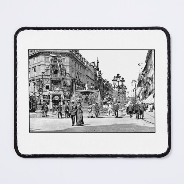 Item preview, Bremen, Germany, September 30, 1903, Street Scene, Architecture and Pedestrians designed and sold by AMacGPhilly.