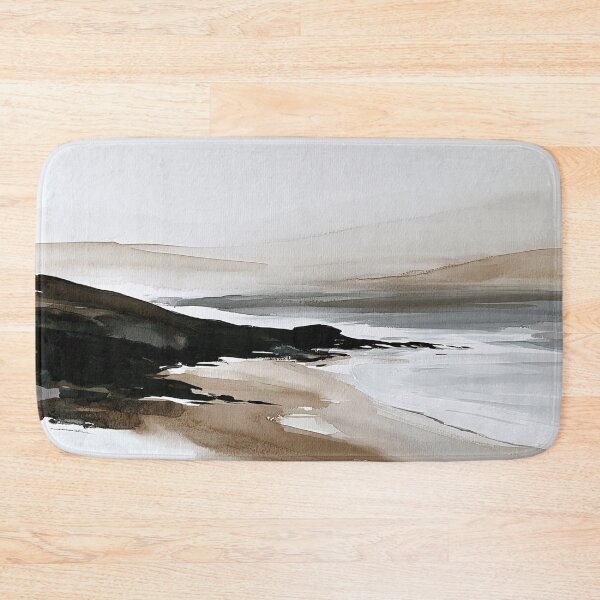 Item preview, Minimal Coastal Landscape Neutral Seascape designed and sold by trajeado14.
