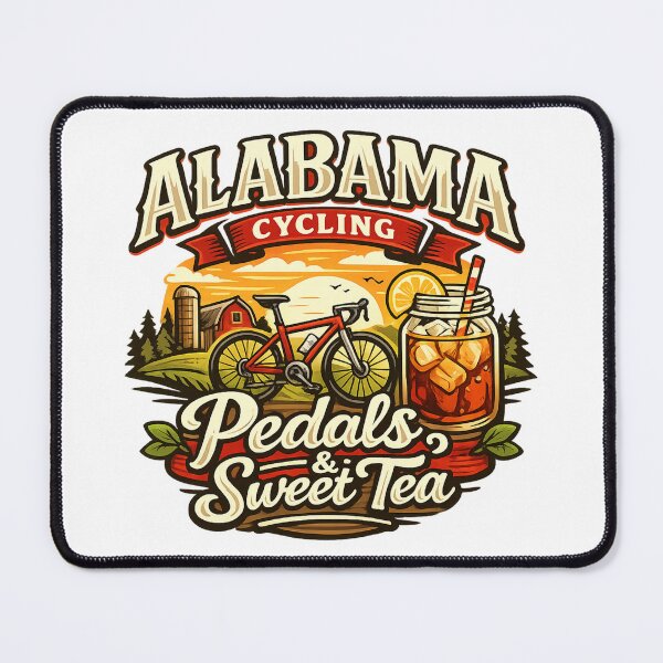 Item preview, Pedals & Sweet Tea Alabama Cycling designed and sold by DPBTees70.