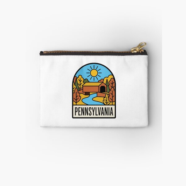 Item preview, Vintage Pennsylvania Covered Bridge Minimalist Retro designed and sold by Paper Drip.