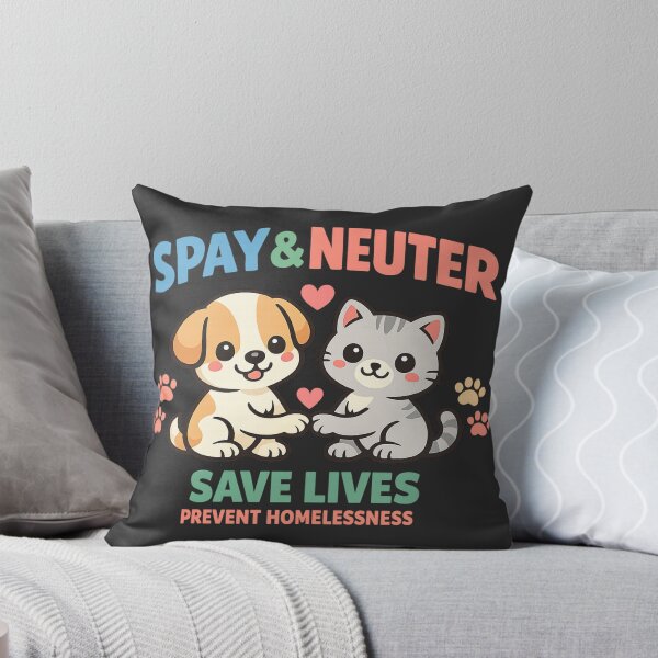 Item preview, Spay & Neuter Save Lives designed and sold by PunchDrop.