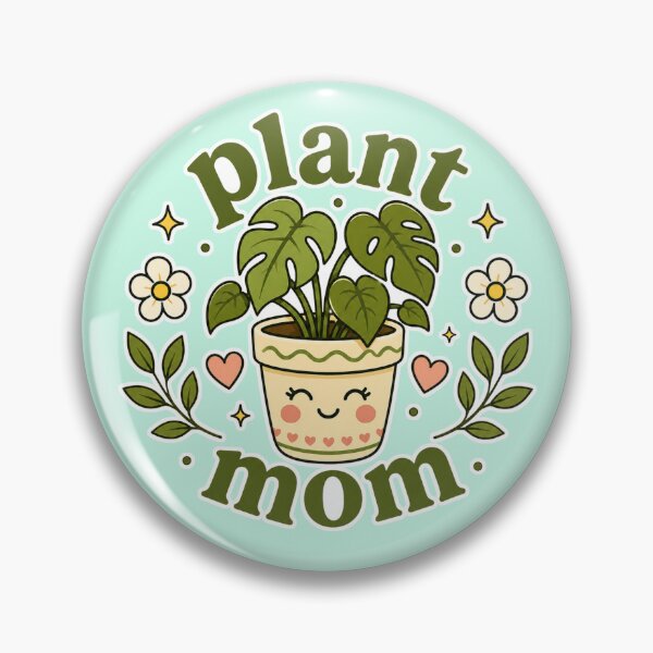 Item preview, Plant Mom | Cute Monstera Houseplant Kawaii Plant Lover Design designed and sold by TheStephanieRome.