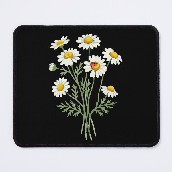 Item preview, Oxeye Daisy And Ladybird. designed and sold by Dinasshop.